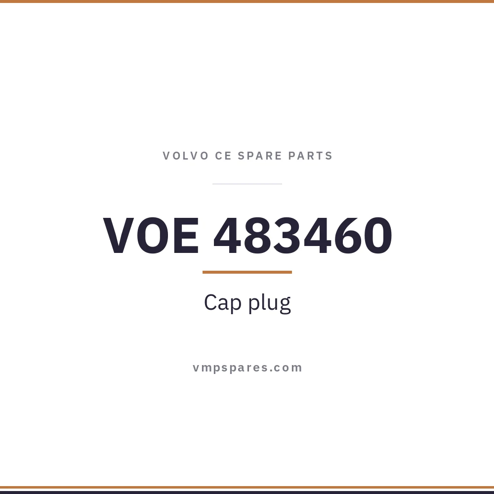 VOE 483460 – Cap plug