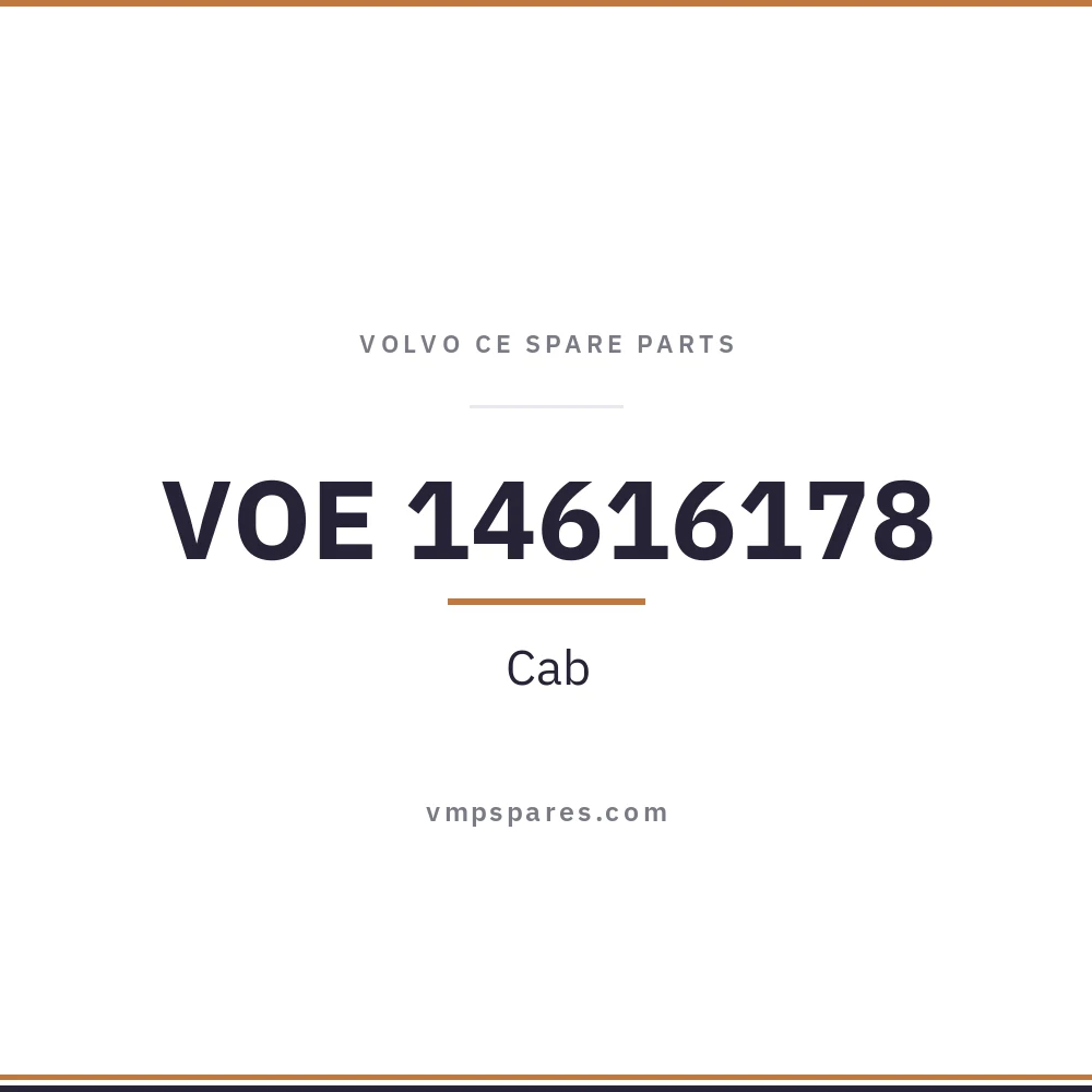 VOE 14616178 – Cab