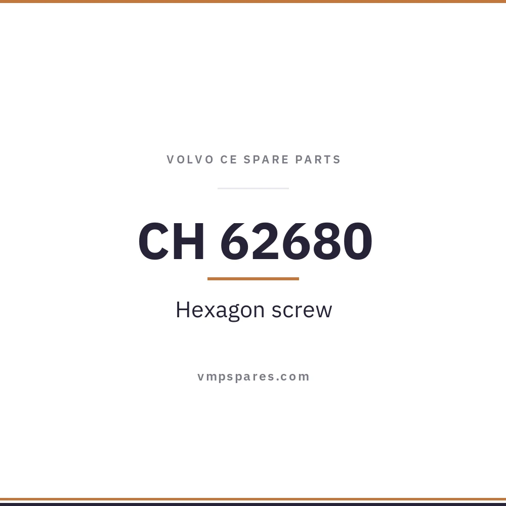 CH 62680 – Hexagon screw