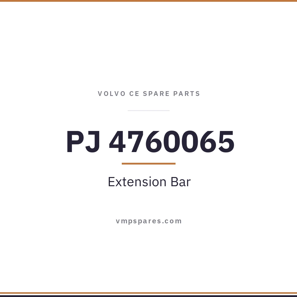 PJ 4760065 – Extension Bar