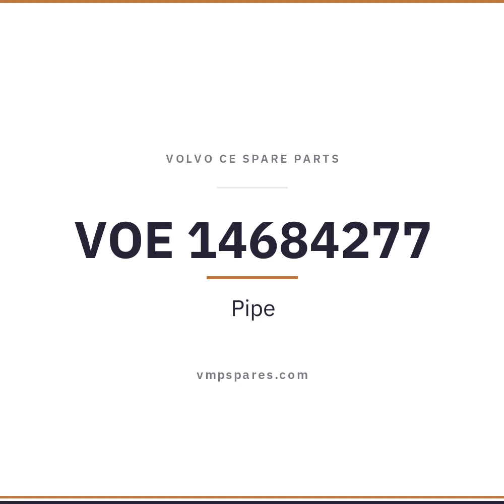 VOE 14684277 – Pipe