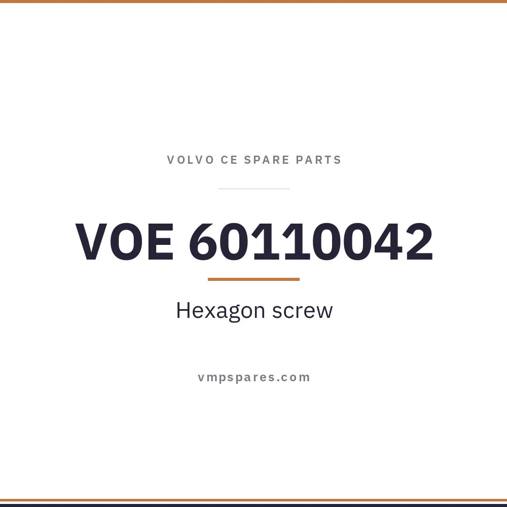 VOE 60110042 – Hexagon screw