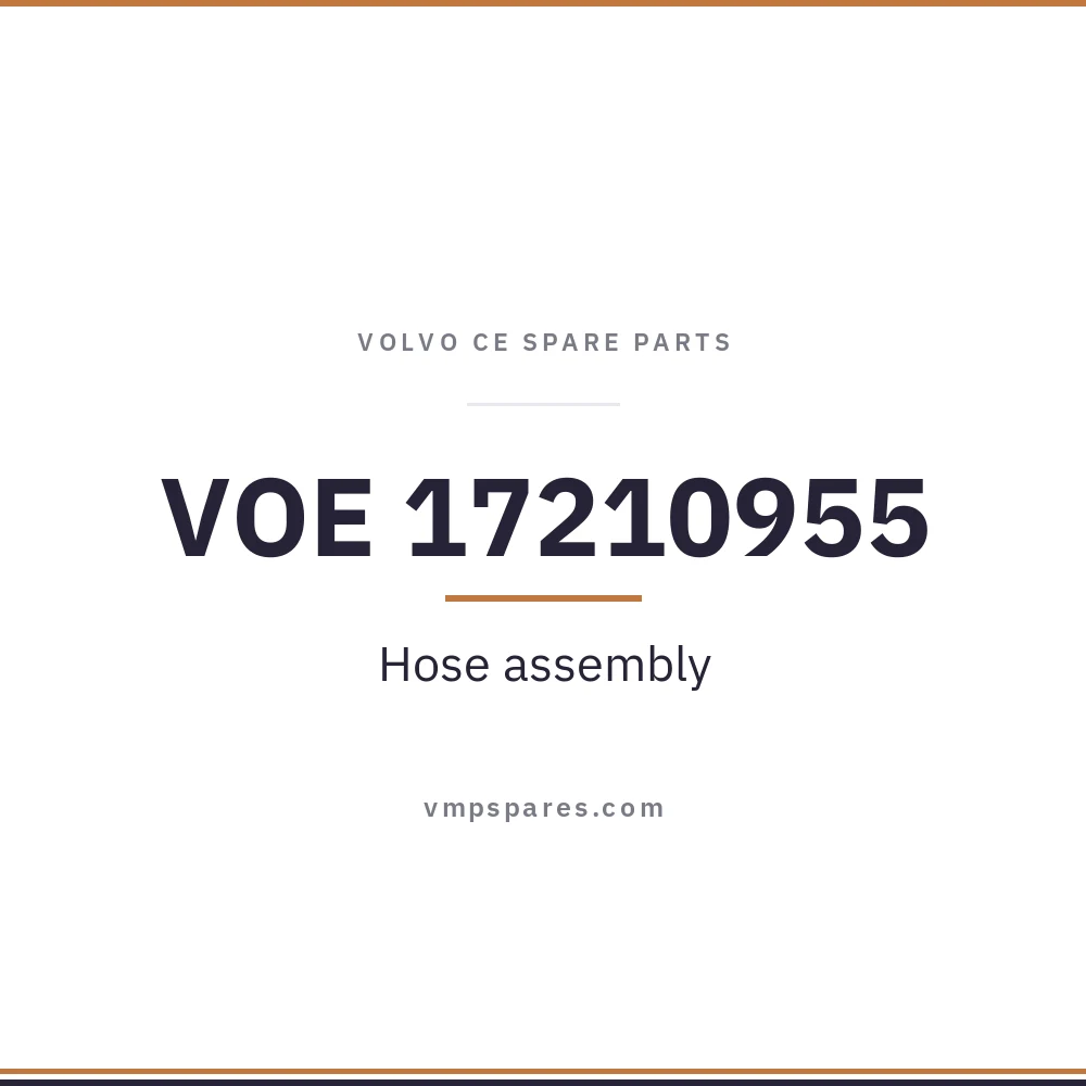 VOE 17210955 – Hose assembly