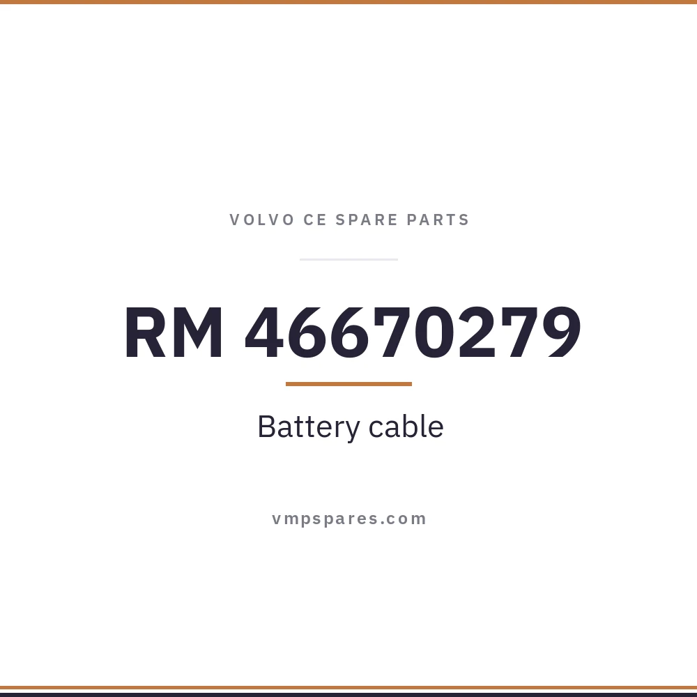 RM 46670279 – Battery cable