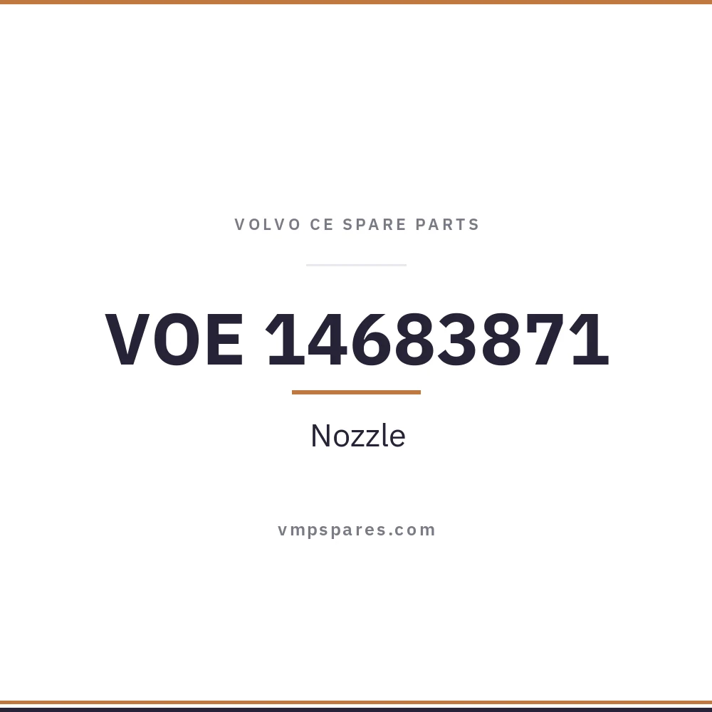 VOE 14683871 – Nozzle