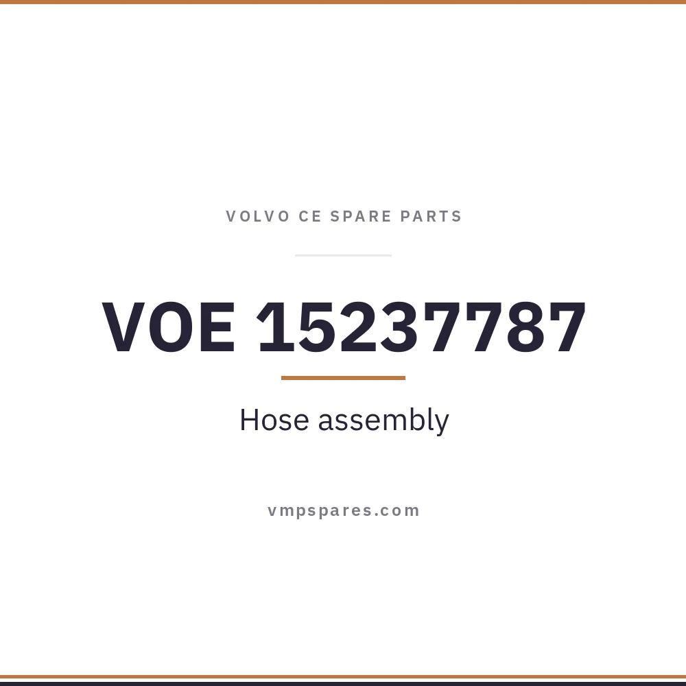 VOE 15237787 – Hose assembly