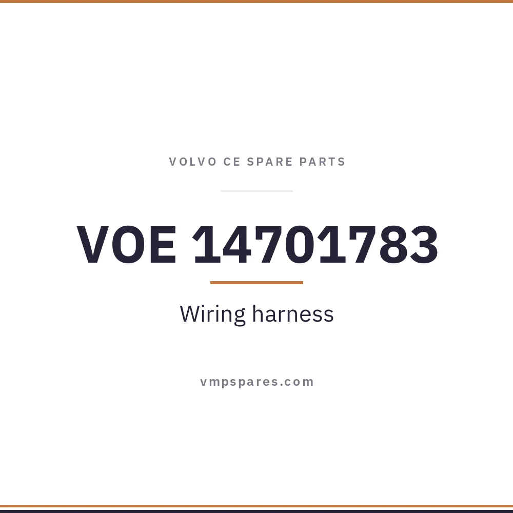 VOE 14701783 – Wiring harness