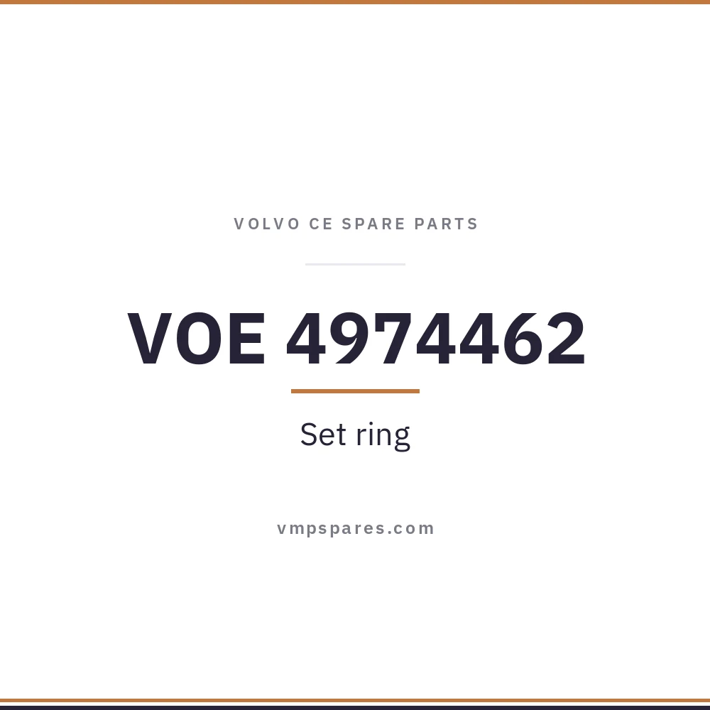 VOE 4974462 – Set ring