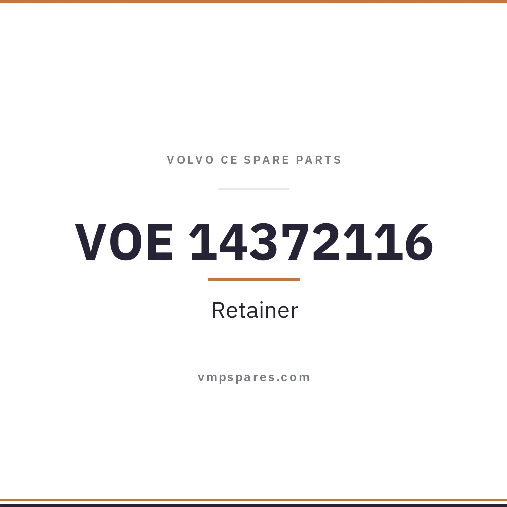 VOE 14372116 – Retainer