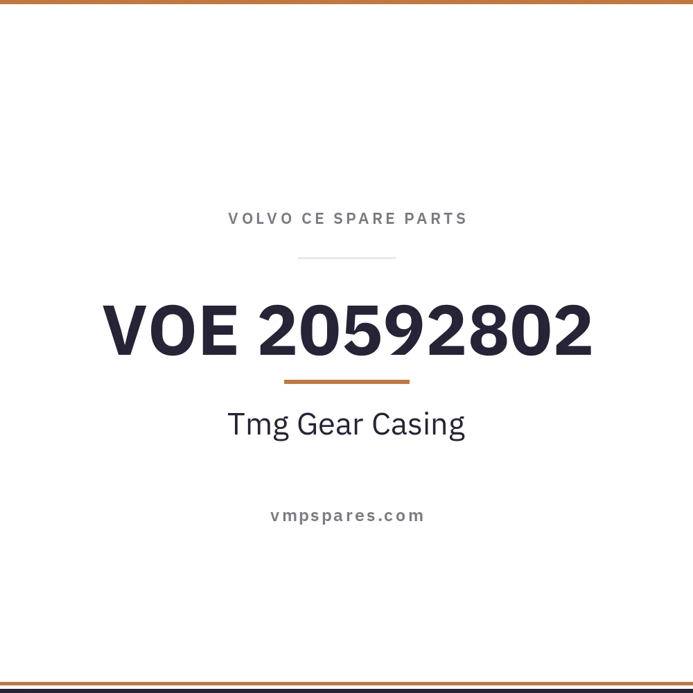 VOE 20592802 – Tmg Gear Casing