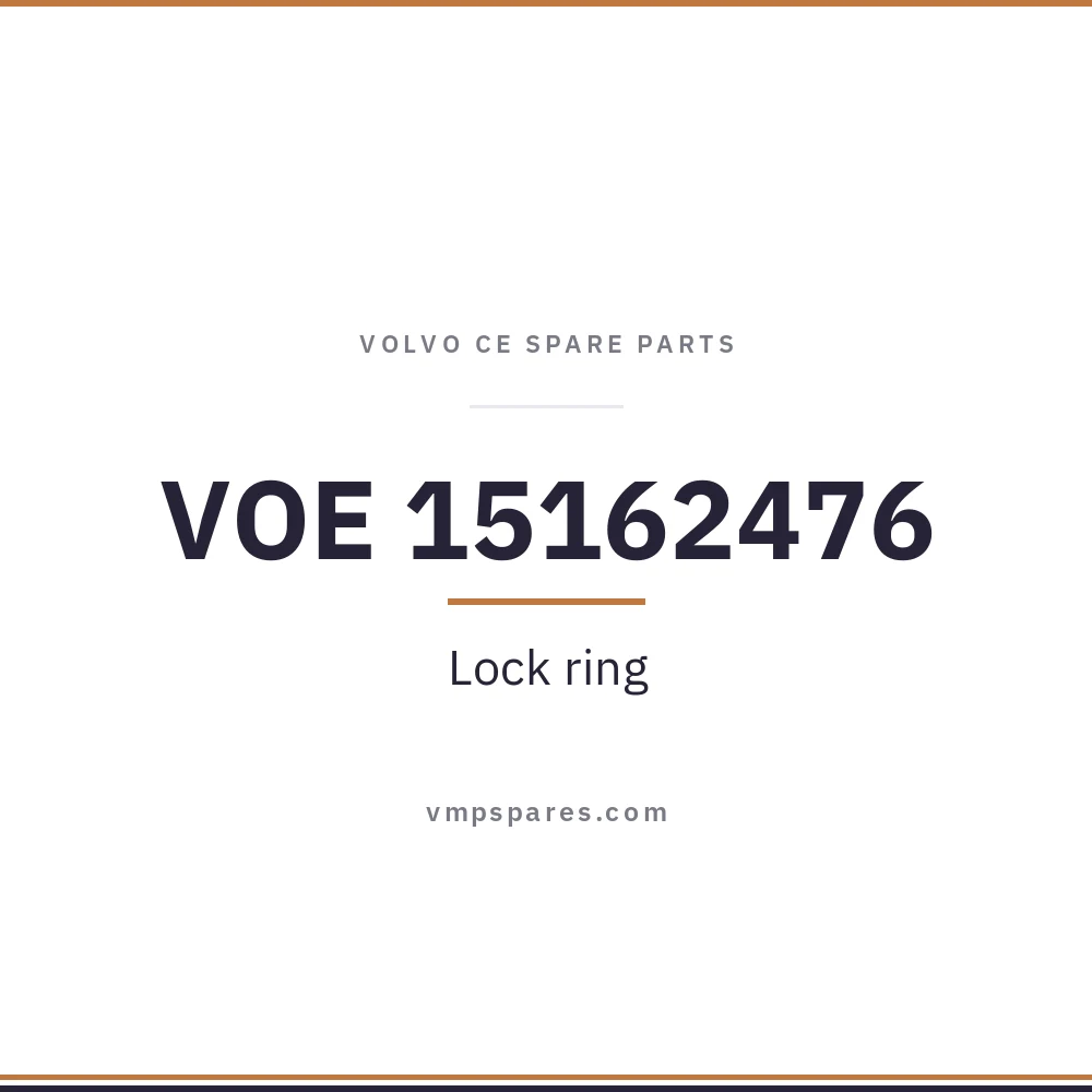 VOE 15162476 – Lock ring