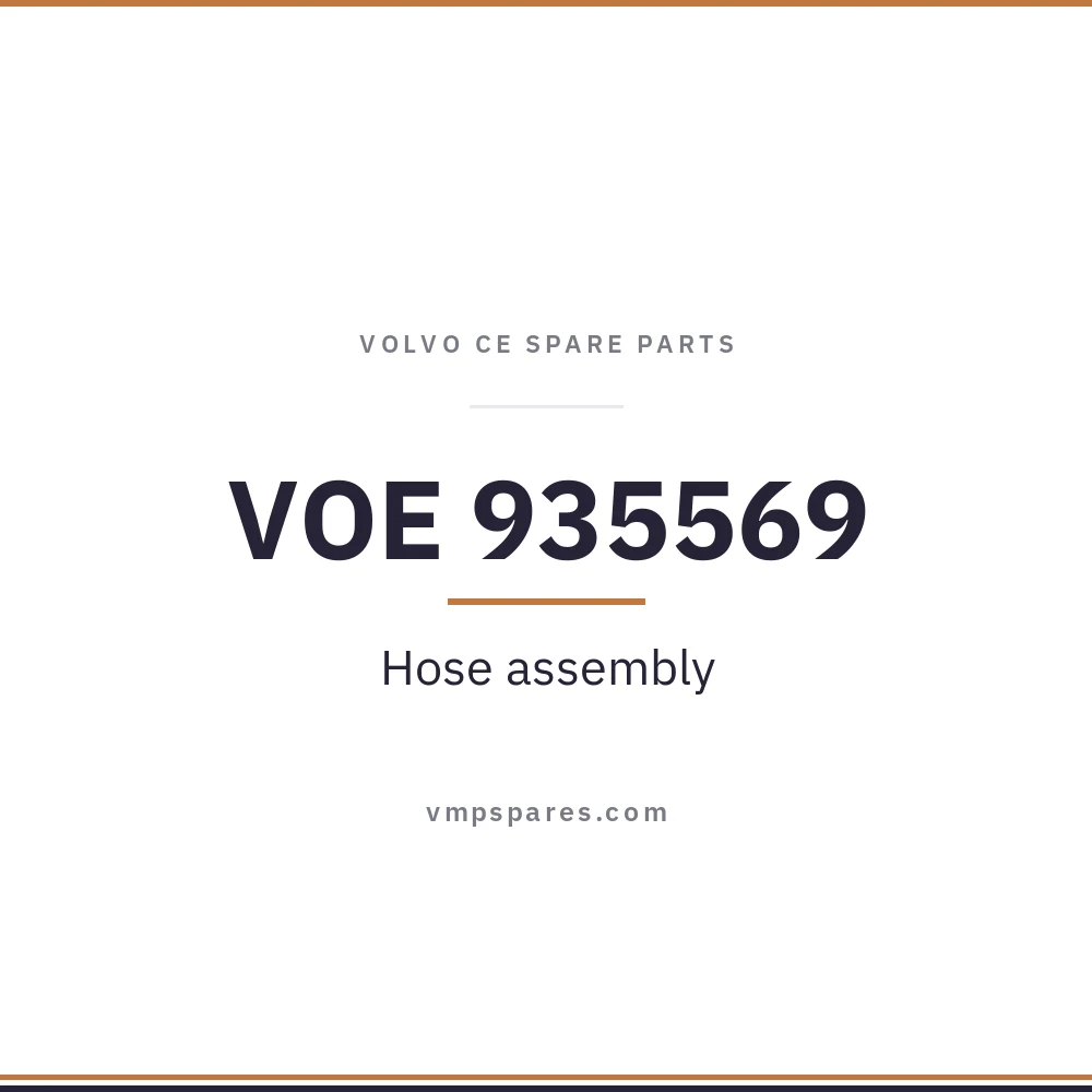 VOE 935569 – Hose assembly