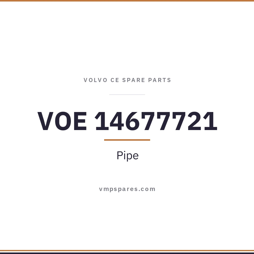 VOE 14677721 – Pipe