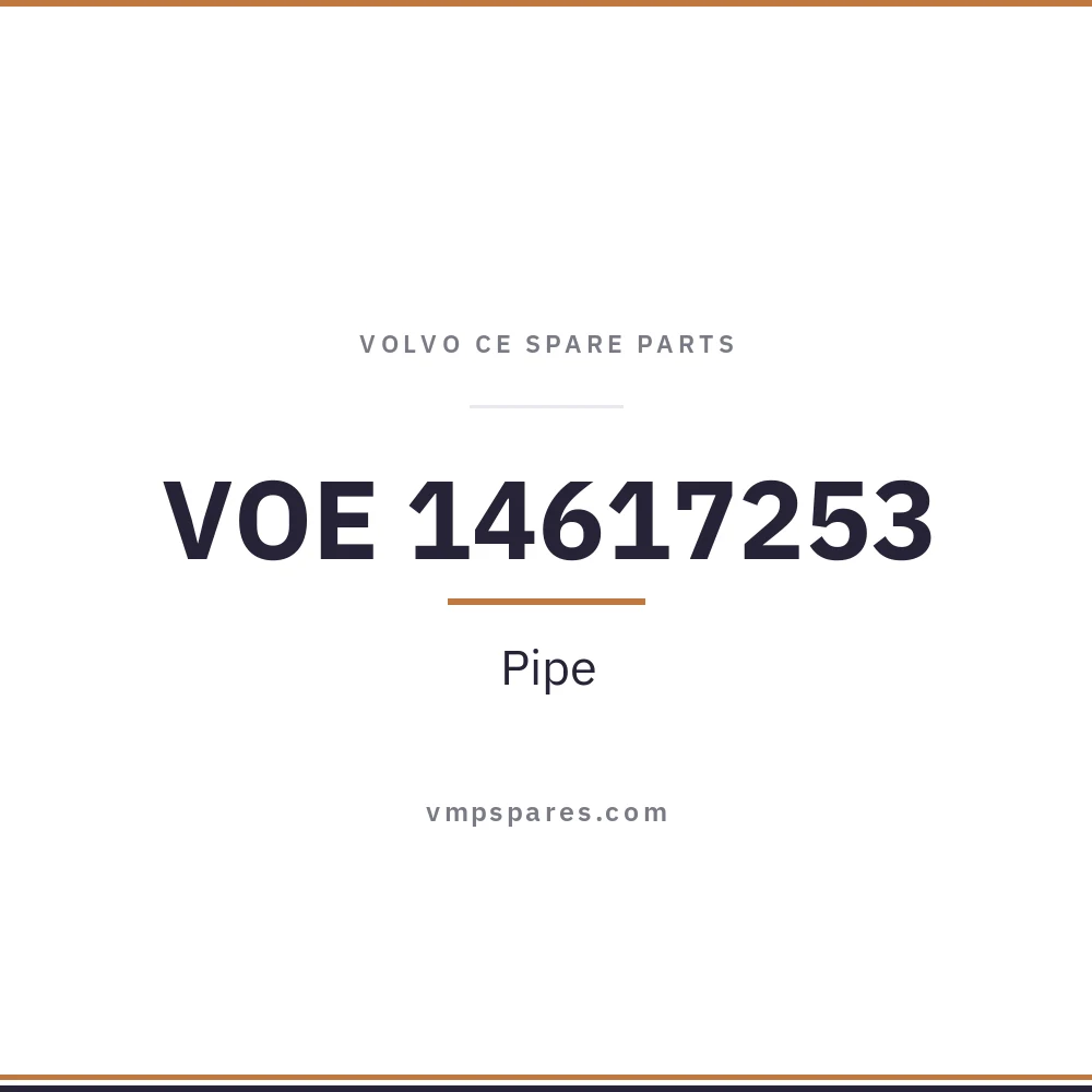 VOE 14617253 – Pipe