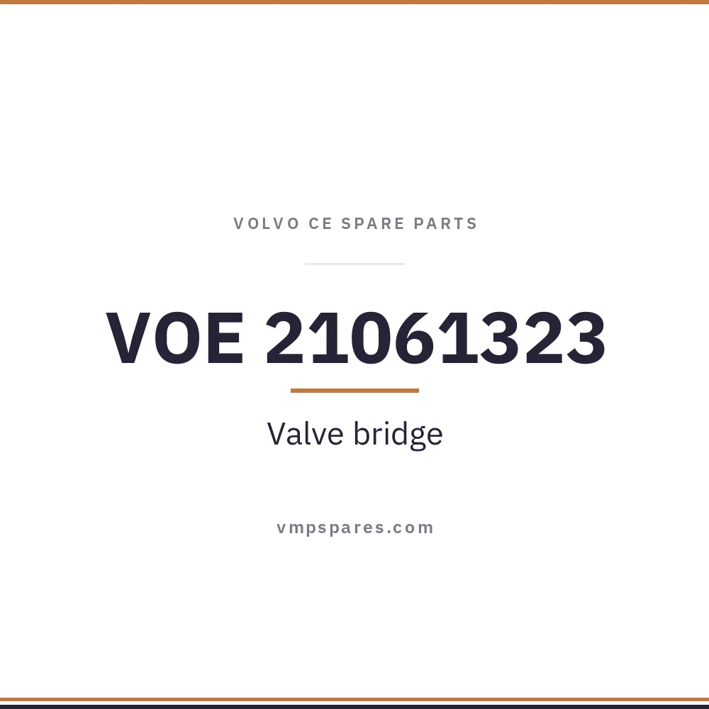 VOE 21061323 – Valve bridge