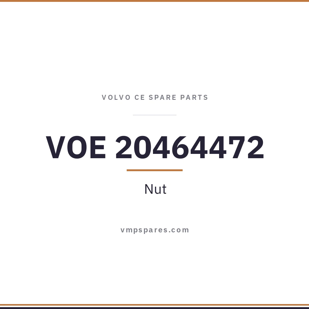 VOE 20464472 – Nut