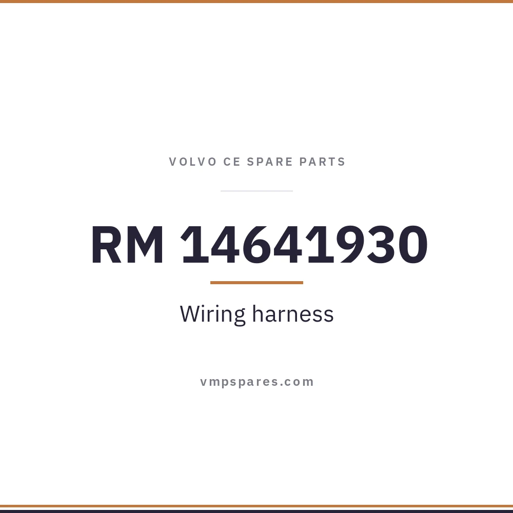 RM 14641930 – Wiring harness