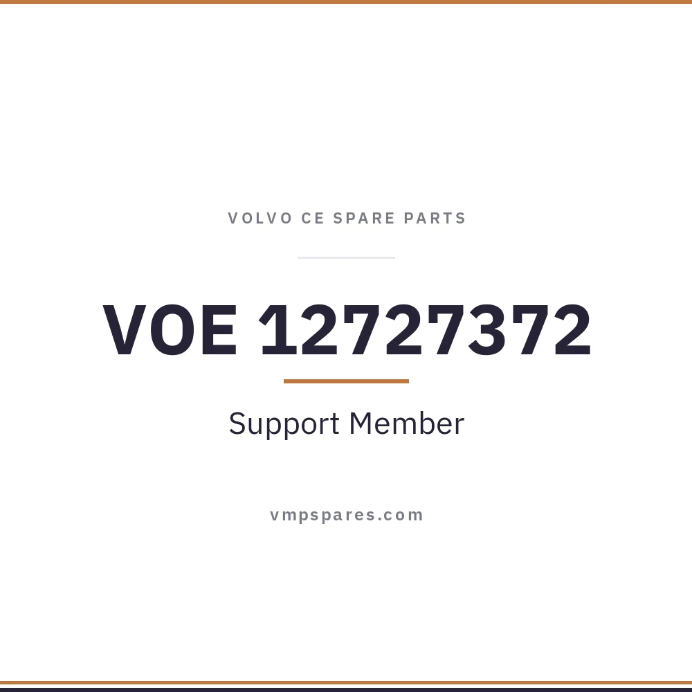 VOE 12727372 – Support Member
