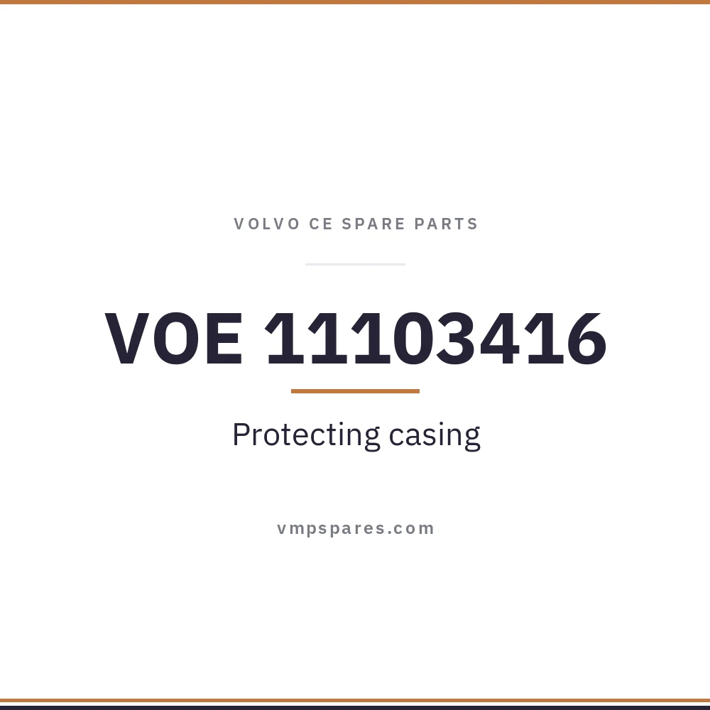 VOE 11103416 – Protecting casing