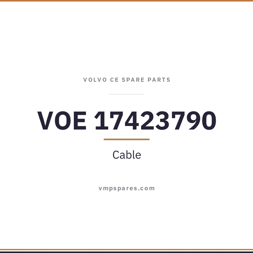 VOE 17423790 – Cable