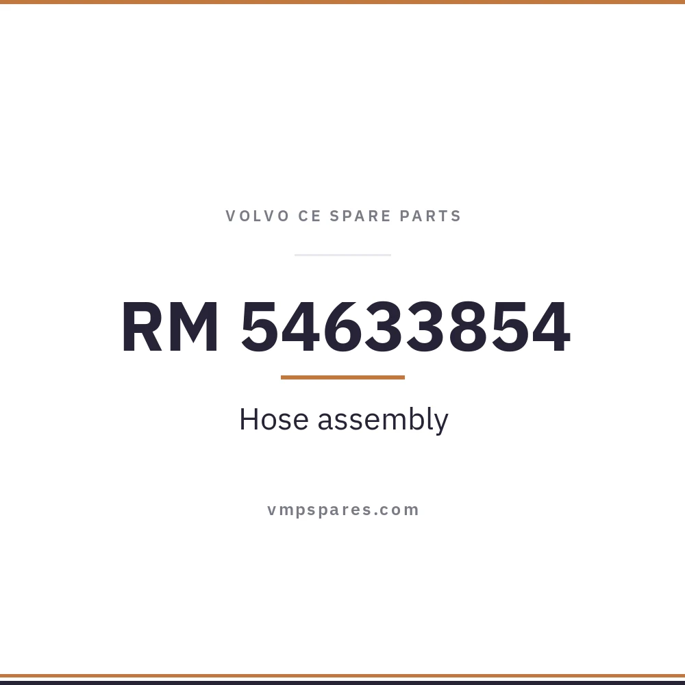 RM 54633854 – Hose assembly