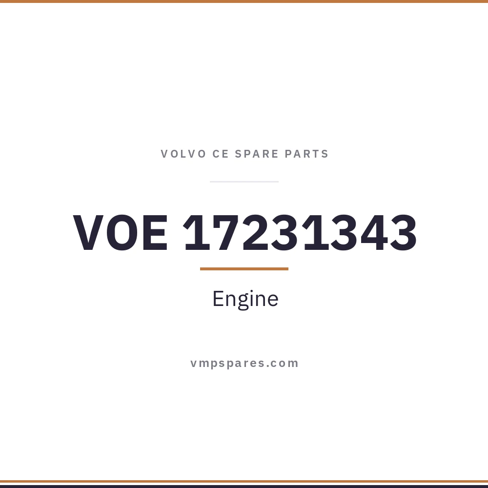 VOE 17231343 – Engine