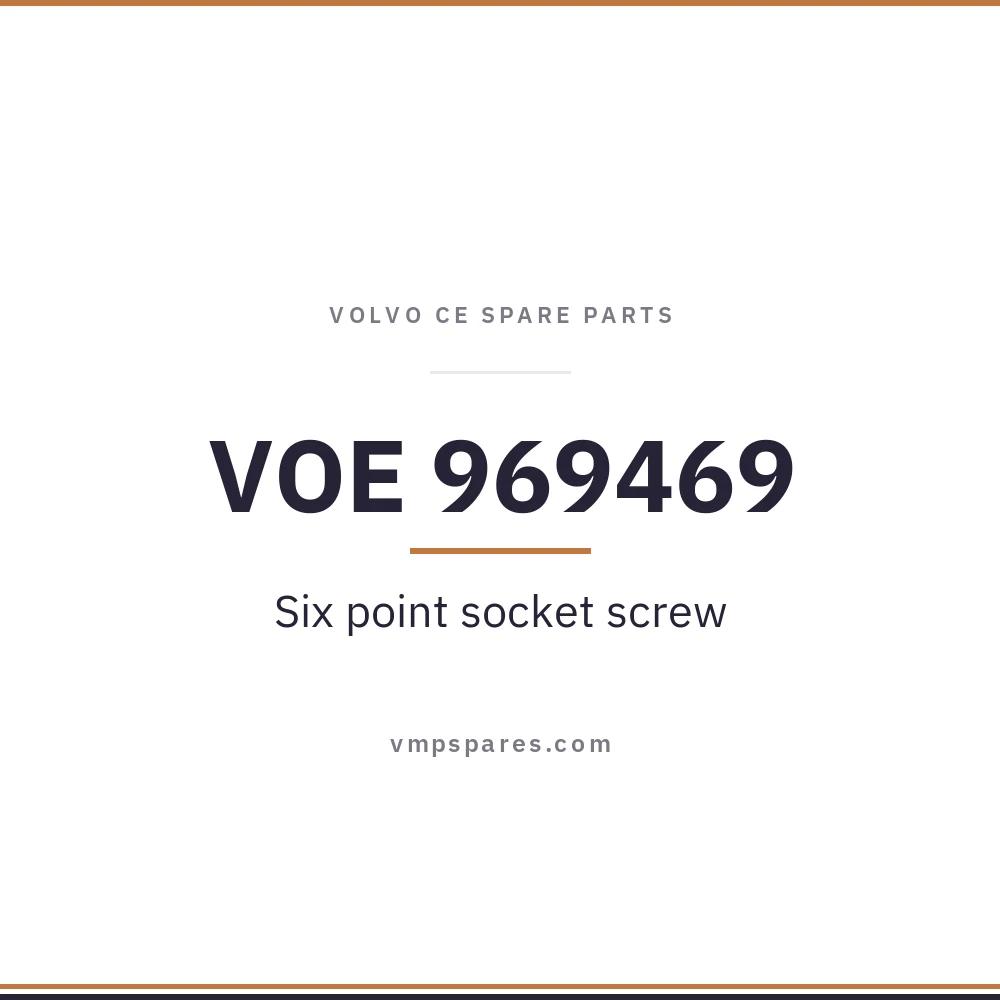 VOE 969469 – Six point socket screw