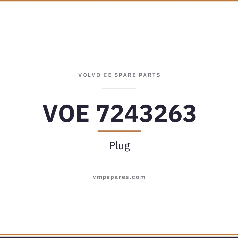 VOE 7243263 – Plug