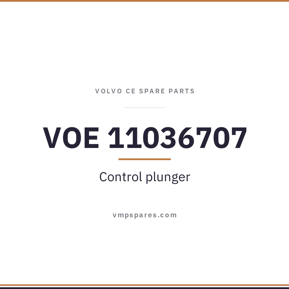 VOE 11036707 – Control plunger