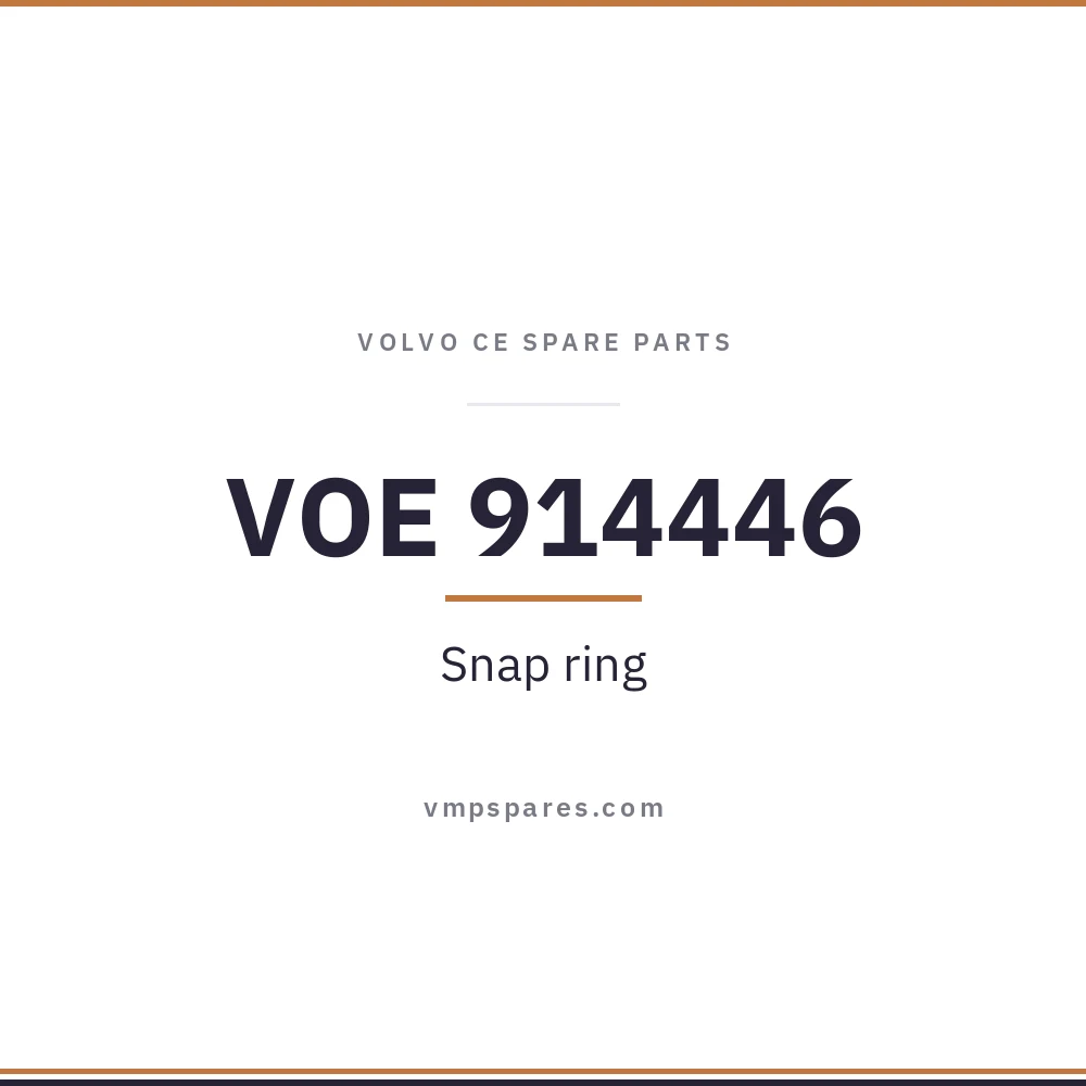 VOE 914446 – Snap ring