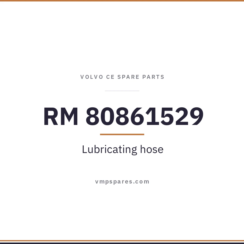 RM 80861529 – Lubricating hose