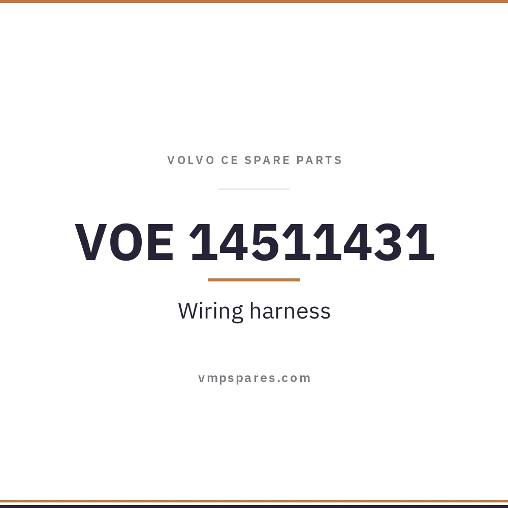 VOE 14511431 – Wiring harness