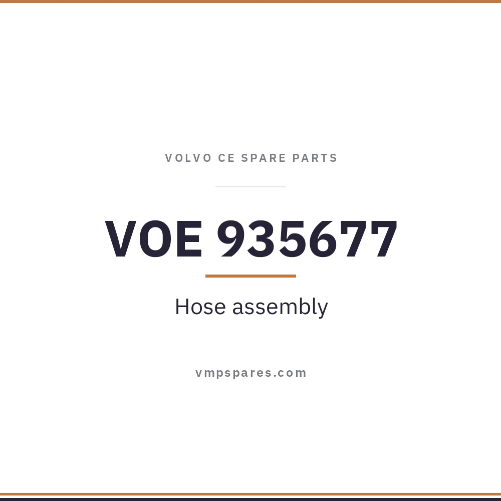 VOE 935677 – Hose assembly