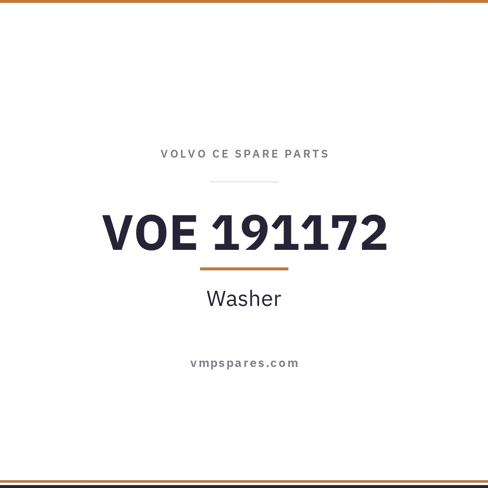 VOE 191172 – Washer