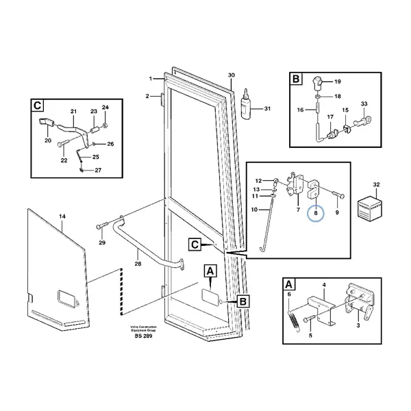 VOE11112352_2 VMPG-69392 - VOE 11112352 - Lock | VMP Spares