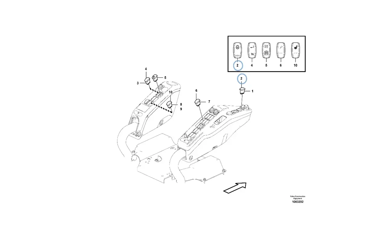 VOE11428159_2 VMPG-76782 - VOE 11428159 - Rocker arm | VMP Spares