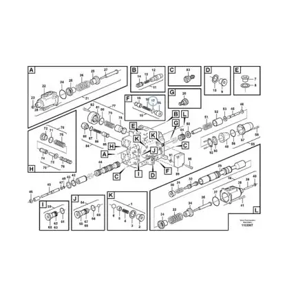 VMPG-76406 - VOE 17226944 - Sealing kit | VMP Spares