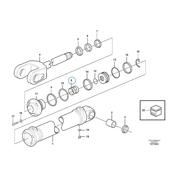 VMPG-79615 - VOE 11005427 - Bushing | VMP Spares