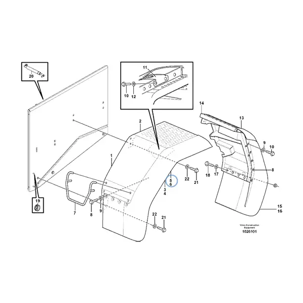 VOE11174795_2 VMPG-90838 - VOE 11174795 - Mudguard widener | VMP Spares