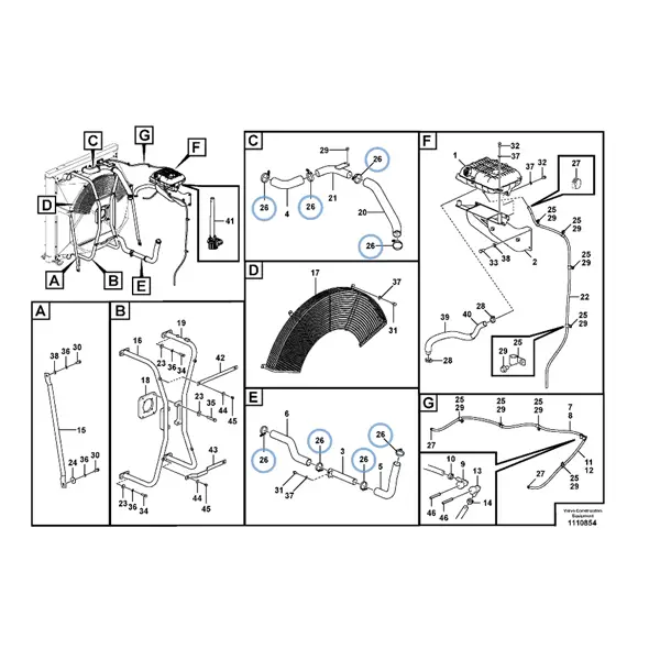 VMPG-84282 - VOE 14881507 - Hose clamp | VMP Spares