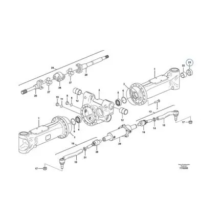 VMPG-87991 - VOE 17460611 - Sealing ring | VMP Spares