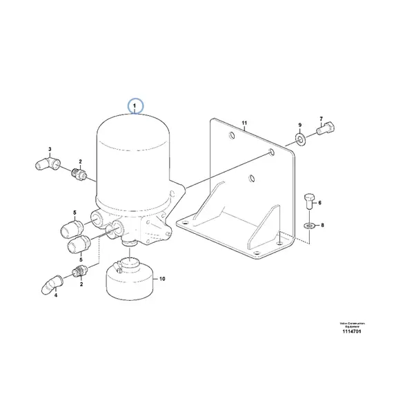 VMPG-86453 - VOE 20553336 - Air drier | VMP Spares