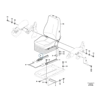 VMPG-96988 - VOE 11104092 - Slide rail | VMP Spares