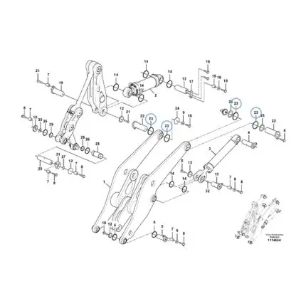 VMPG-93833 - VOE 11108441 - Sealing ring | VMP Spares