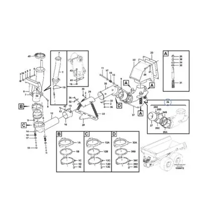 VMPG-106964 - VOE 16913324 - Exhaust pipe | VMP Spares