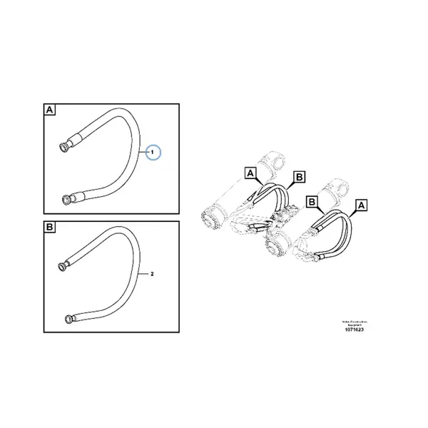 VMPG-91671 - VOE 17238339 - Hose assembly | VMP Spares