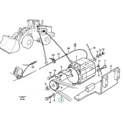 VMPG-105850 - VOE 966843 - V-belt | VMP Spares