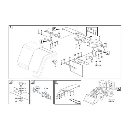 VMPG-116539 - VOE 11015640 - Eye bolt | VMP Spares