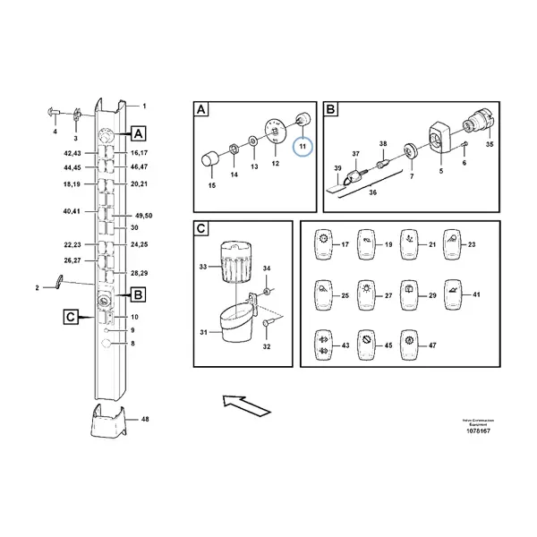 VMPG-122031 - VOE 11039224 - Fan switch | VMP Spares