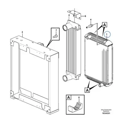 VMPG-119974 - VOE 11110649 - Radiator | VMP Spares